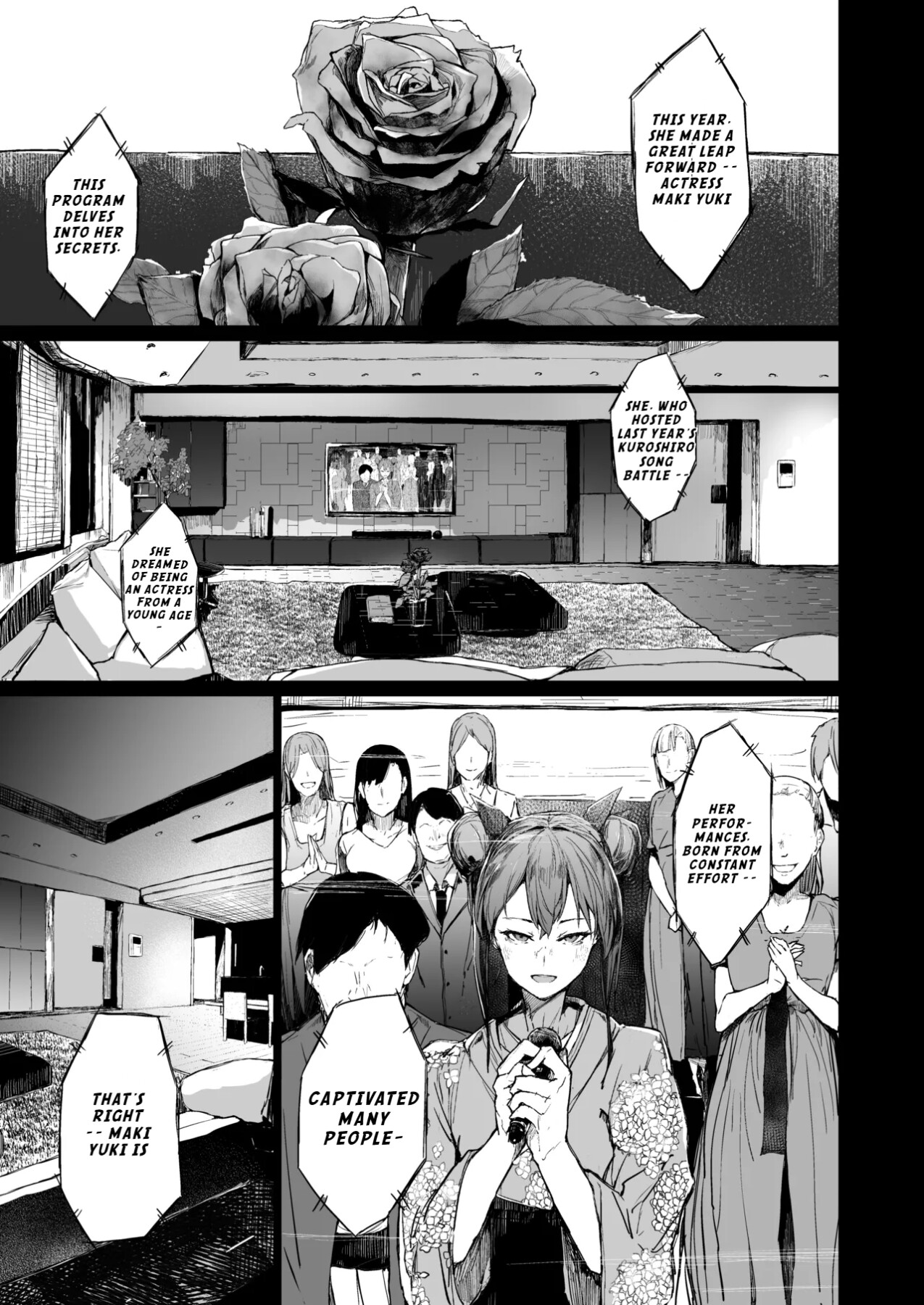 Hentai Manga Comic-The Downfall of an Actress Corrupted by Pleasure –-Chapter 2-2